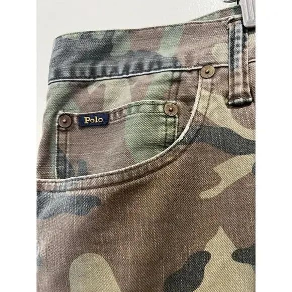 Ralph Lauren Camouflage Men Jeans - Picture 2 of 9